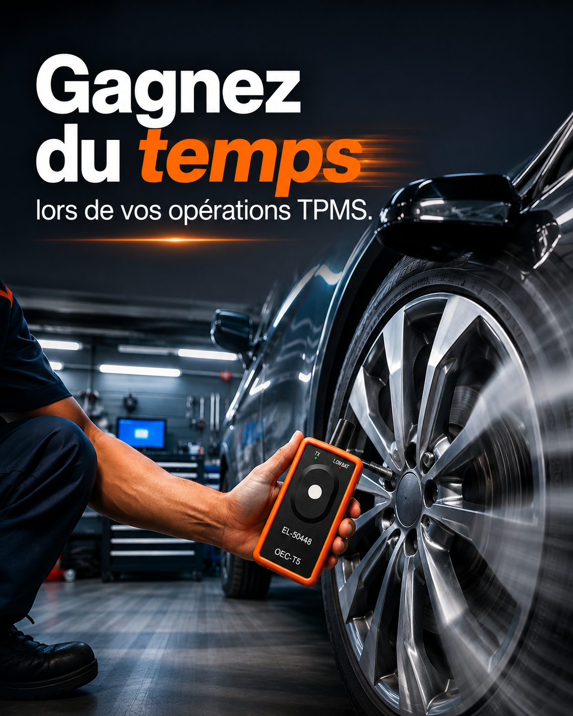 Outil de Réinitialisation TPMS – Réapprenez vos capteurs et reprenez la route sereinement
