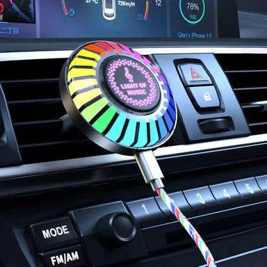 Lumière LED Musicale de Voiture avec Diffuseur – Transformez chaque trajet en expérience